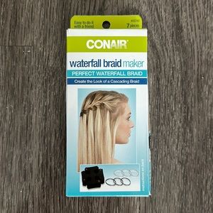 Waterfall braid maker